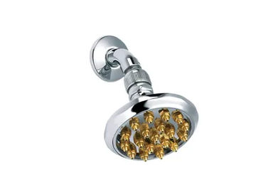 AMBOISE - Wall-mounted overhead shower with arm by RVB - view 2
