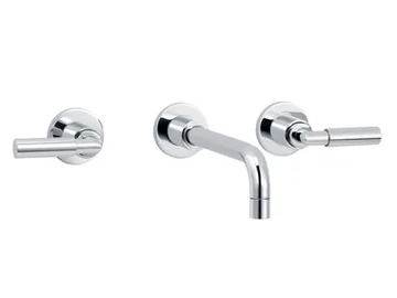 CLIFF - 3 hole wall-mounted washbasin mixer by RVB - view 2