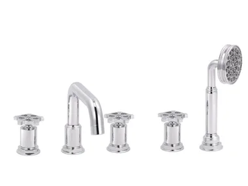 FLAMANT FACTORY - 5 hole bathtub set with hand shower by RVB - view 2