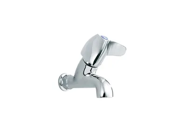 PILE & FACE - Wall-mounted 1 hole washbasin tap by RVB - view 2