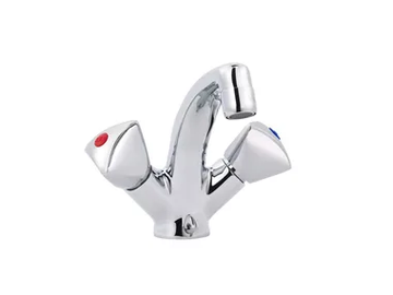 TRIO - Countertop 1 hole washbasin mixer without waste by RVB - view 2