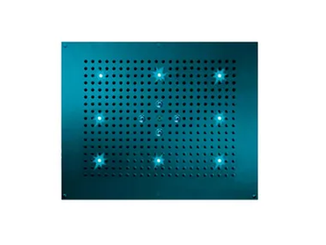 TUNE - Ceiling mounted rain shower with chromotherapy by RVB - view 2