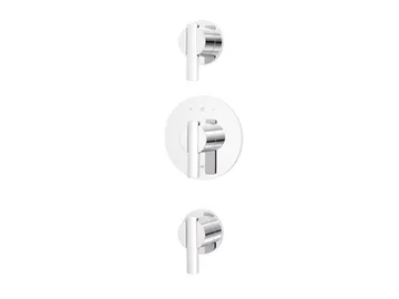 LINE - 3 hole shower tap by RVB - view 2