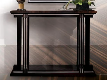 DALLAS - Rectangular ebony console table by Radice - view 3