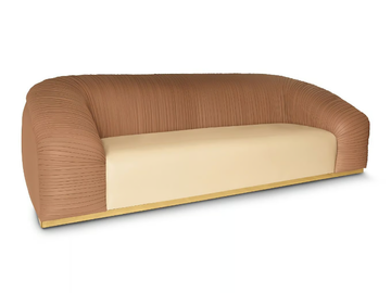 CENTURY - 3 seater leather sofa by Radice - view 2