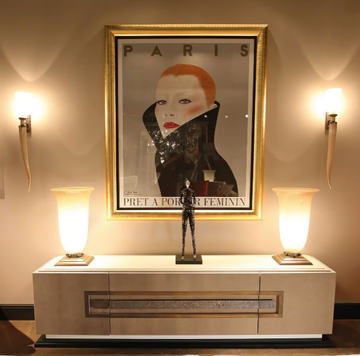 VIVIENNE - Leather sideboard with doors and drawers by Radice - view 3