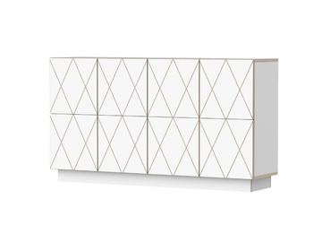 ROMB - Birch sideboard with doors by Radis - view 3