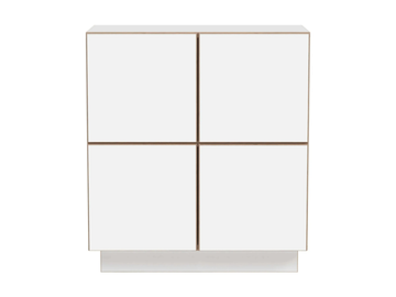 BOXY 2 x 2 - Multi-layer wood sideboard with doors by Radis - view 2