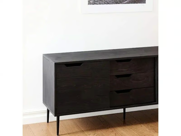 NOBLE - Sideboard with sliding doors by Radis - view 3
