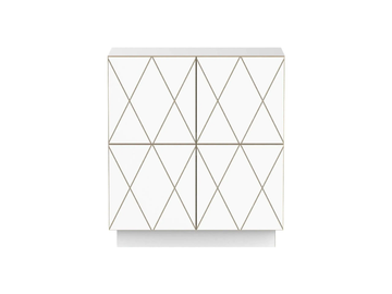 ROMB - Birch highboard with doors by Radis - view 2