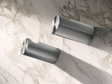 ACC1 - Stainless steel robe hook / towel rack by Radomonte - view 2