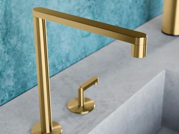 KIRA - KIR25 - Countertop steel washbasin tap by Radomonte - view 3