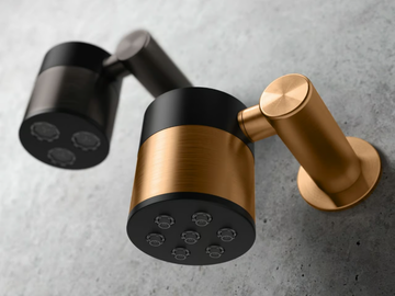 UP22 - Adjustable steel overhead shower by Radomonte - view 2