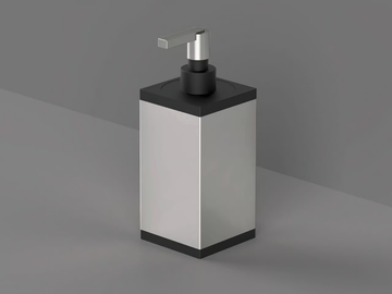 AQX22 - Steel Bathroom soap dispenser by Radomonte - view 3
