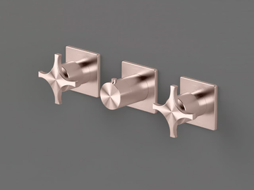 DXN60 - Thermostatic steel shower mixer with diverter by Radomonte - view 3