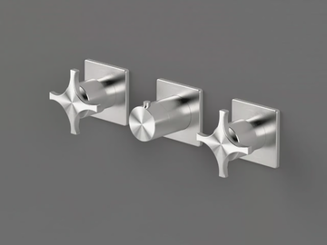 DXN60 - Thermostatic steel shower mixer with diverter by Radomonte - view 2