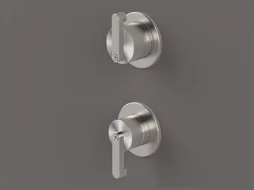 KIRA - KIR5 - Steel shower tap with diverter by Radomonte - view 2
