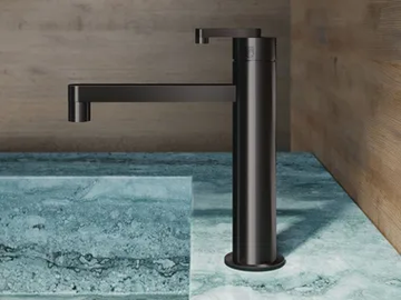 KIRA - KIR92 - Countertop steel washbasin mixer by Radomonte - view 2