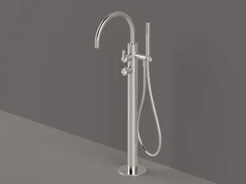 KIRA - PVI99 - Floor standing steel bathtub mixer by Radomonte - view 2