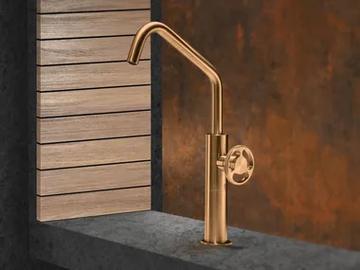 KÀTO - KAT3 - Countertop steel washbasin mixer by Radomonte - view 2