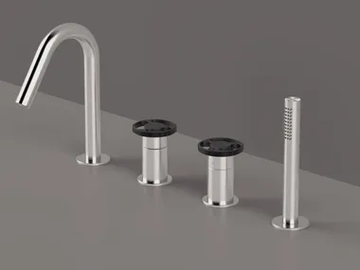 KÀTO - KAN36 - Deck mounted steel bathtub tap by Radomonte - view 2