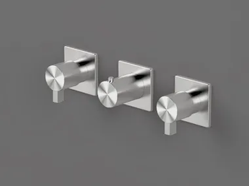 TRN60 - Recessed thermostatic steel shower mixer by Radomonte - view 2