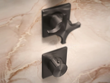 TEX93 - Recessed thermostatic shower mixer with diverter by Radomonte - view 3