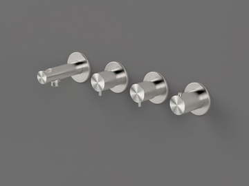 TKN51 - 4 hole thermostatic shower mixer by Radomonte - view 2