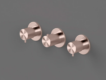 TKN60 - 3 hole thermostatic shower mixer by Radomonte - view 3