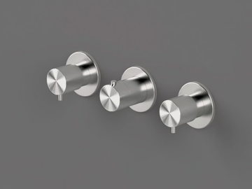 TKN60 - 3 hole thermostatic shower mixer by Radomonte - view 2
