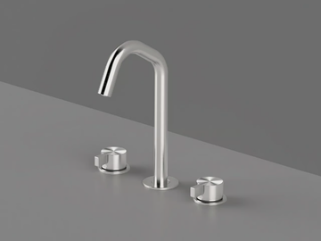 TQN25 - Countertop steel washbasin mixer by Radomonte - view 2