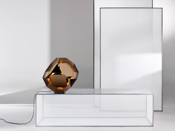 PYLITE - LED brass table lamp / floor lamp by Rakumba - view 3
