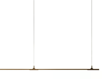 GALLERY - LED swivel brass pendant lamp by Rakumba - view 2