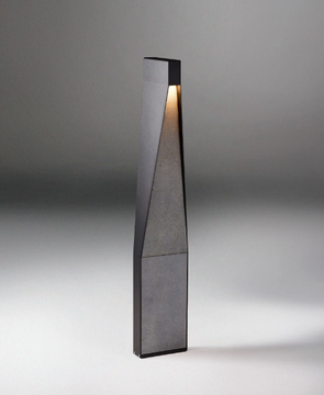 STANDLEY - LED Bluestone outdoor bollard by Rakumba - view 3