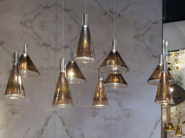 ACCADEMIA - LED Murano glass pendant lamp by Reflex - view 2