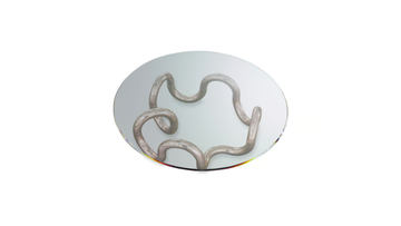 AENIGMA - Round glass coffee table by Reflex - view 3