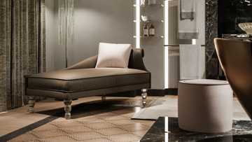CASANOVA - Upholstered leather day bed by Reflex - view 3