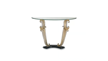 CASANOVA - Demilune glass console table by Reflex - view 3