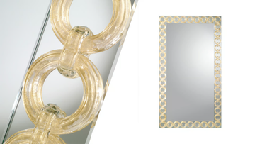 CASANOVA C&Y - Rectangular framed mirror by Reflex - view 3
