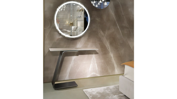 OH - Rectangular glass console table by Reflex - view 3