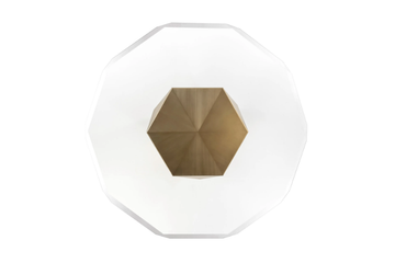 ORIGAMI 72 - Wood and glass table by Reflex - view 3
