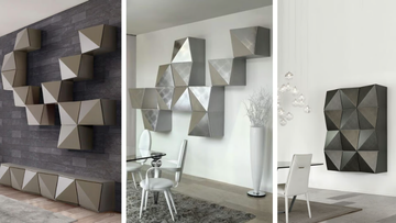 ORIGAMI - Wall cabinet with door by Reflex - view 3