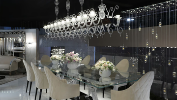 PALAZZO DUCALE - LED Murano glass pendant lamp by Reflex - view 3