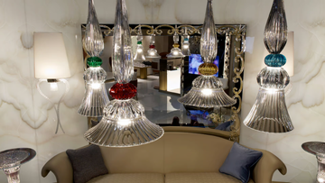 PALAZZO DUCALE - LED crystal pendant lamp by Reflex - view 3
