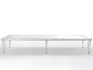 SAN MARCO 72 - Rectangular glass table by Reflex - view 2