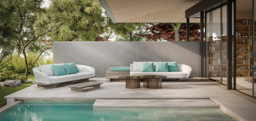 SEGNO - Sectional modular garden sofa by Reflex - view 3