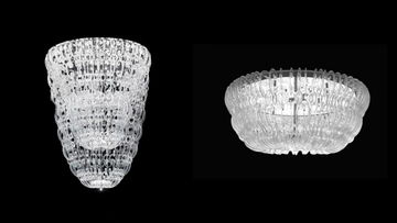 CASANOVA - LED Murano glass ceiling lamp by Reflex - view 3