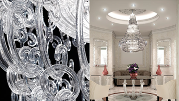 CASANOVA - LED Murano glass pendant lamp by Reflex - view 3