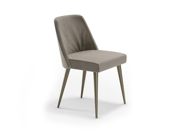 COMFORT - Upholstered leather chair by Reflex - view 2