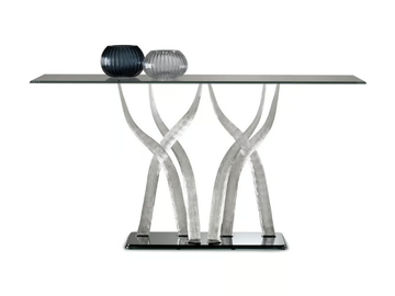 FLAMBÈ ROYALE - Rectangular glass console table by Reflex - view 2